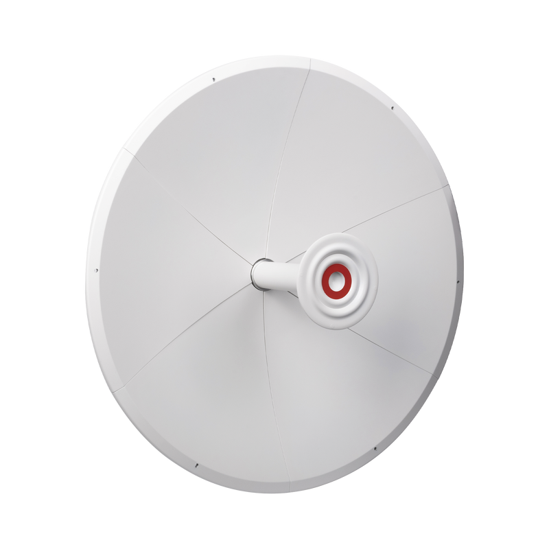 Antena direccional para C5x, B5X, B6X y C6X Doble polaridad 45 ° y 90 °, 4.9 - 6.5 GHz, 2 ft, Ganancia de 30 dBi, Montaje incluido