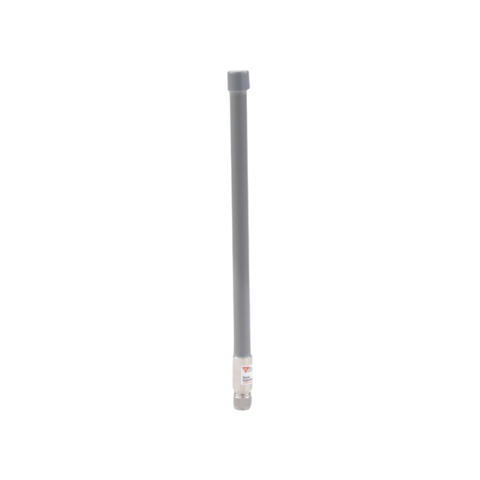 Antena Omnidireccional, mayor distancia de transmisión y recepción de señal en 360º, Doble banda de 2.4 / 5 GHz, Ganancia de 9 dBi, Conector N-Hembra, Adecuada para entornos exigentes
