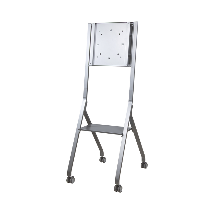 Soporte de Pantalla con Ruedas / Compatible con Monitores de 55 a 98 / Base para Colocar Accesorios Adicionales
