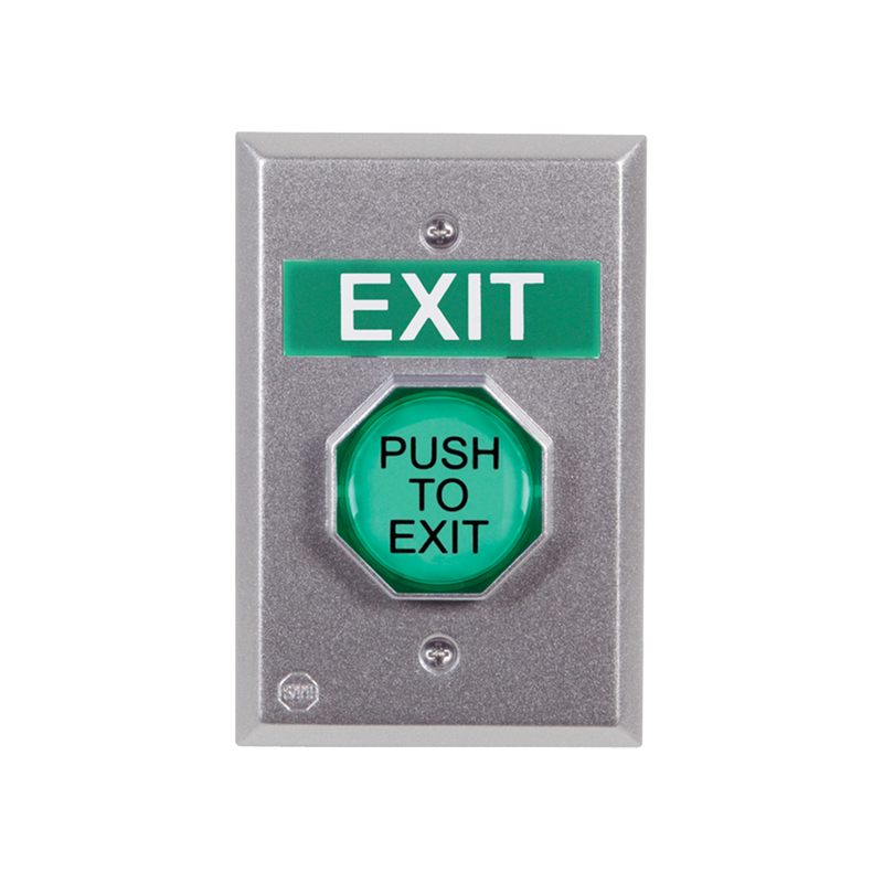 UB-1 Botón de Salida con Múltiples Mensajes en Ingles