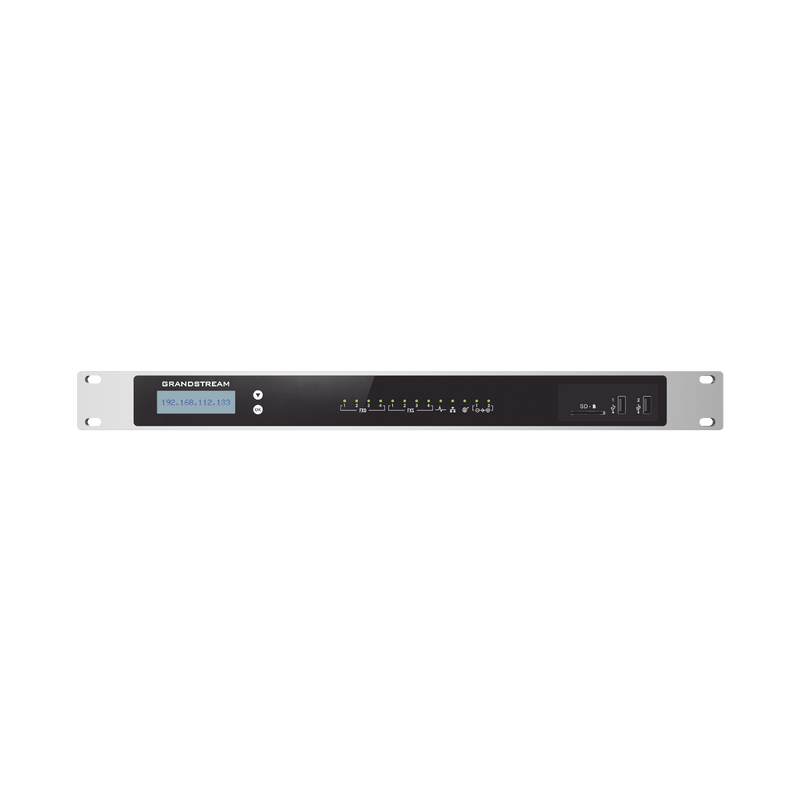 UCM6304 Conmutador IP-PBX para hasta 2000 usuarios y 300 llamadas simultaneas, 4FXO, 4FXS,  para solución de comunicaciones unificadas y colaboración