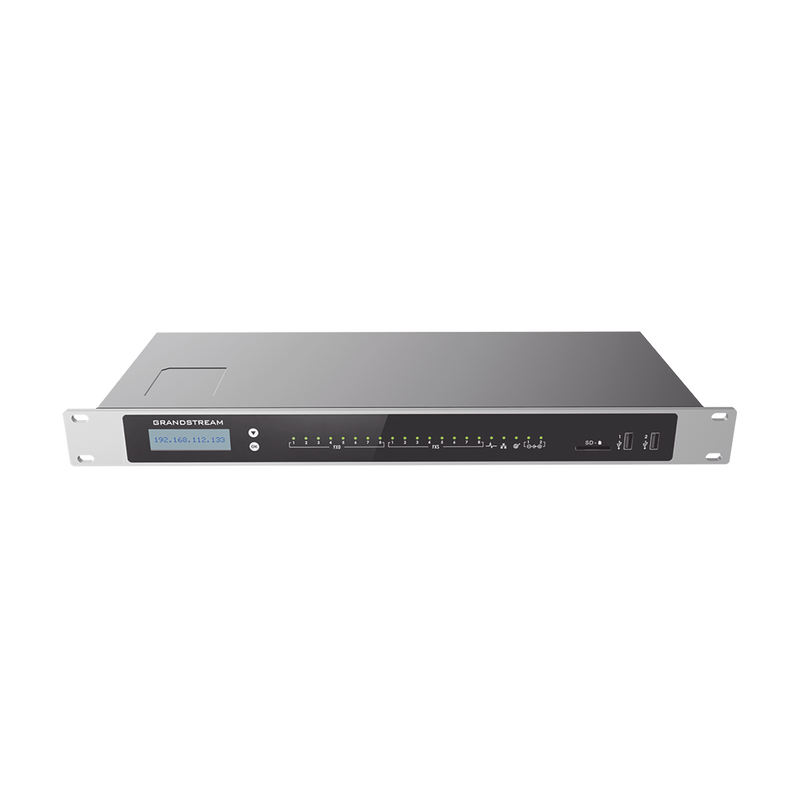 UCM6308A Conmutador IP-PBX para hasta 1500 usuarios y 200 llamadas simultaneas, 8FXO, 8FXS, solución para PyMEs