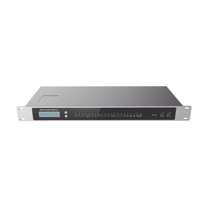 Conmutador IP-PBX para hasta 1500 usuarios y 200 llamadas simultaneas, 8FXO, 8FXS, solución para PyMEs