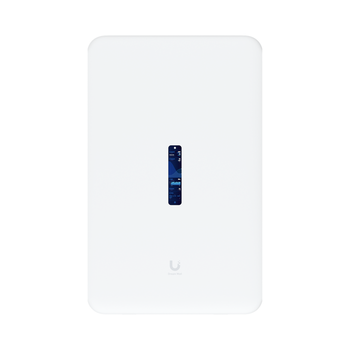 UniFi Dream Wall Machine, TODO en uno: Cloud Gateway: Administre todas las aplicaciones UniFi / Switch 17 puertos GbE POE/ WiFi 6 Mu-MIMO 4x4 / almacenamiento interno 128 GB SSD (expandible con bahia)