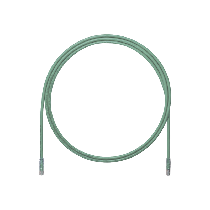 UTP6AX5GR Cable de Parcheo UTP, Cat6A, 24 AWG, CM, Color Verde, 5 ft