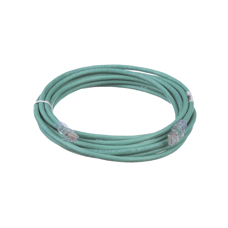 UTPSP15GRY Cable de Parcheo TX6, UTP Cat6, 24 AWG, CM, Color Verde, 15ft