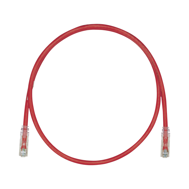 UTPSP15RDY Cable de Parcheo TX6, UTP Cat6, 24 AWG, CM, Color Rojo, 15ft
