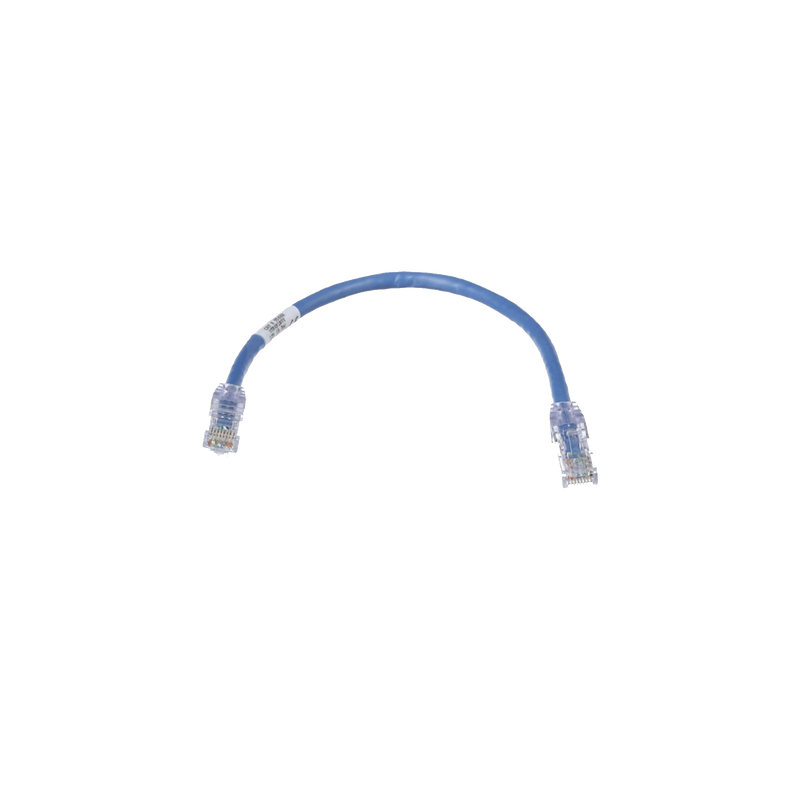 UTPSP1BUY Cable de Parcheo TX6, UTP Cat6, 24 AWG, CM, Color Azul, 1 ft