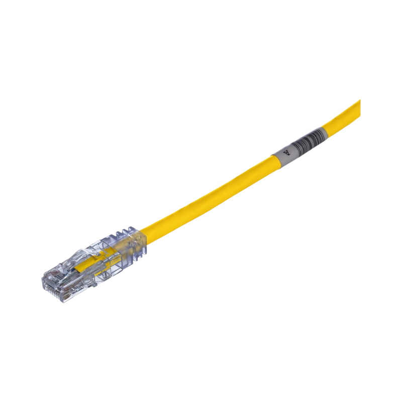 UTPSP20YLY Cable de Parcheo TX6, UTP Cat6, 24 AWG, CM, Color Amarillo, 20ft