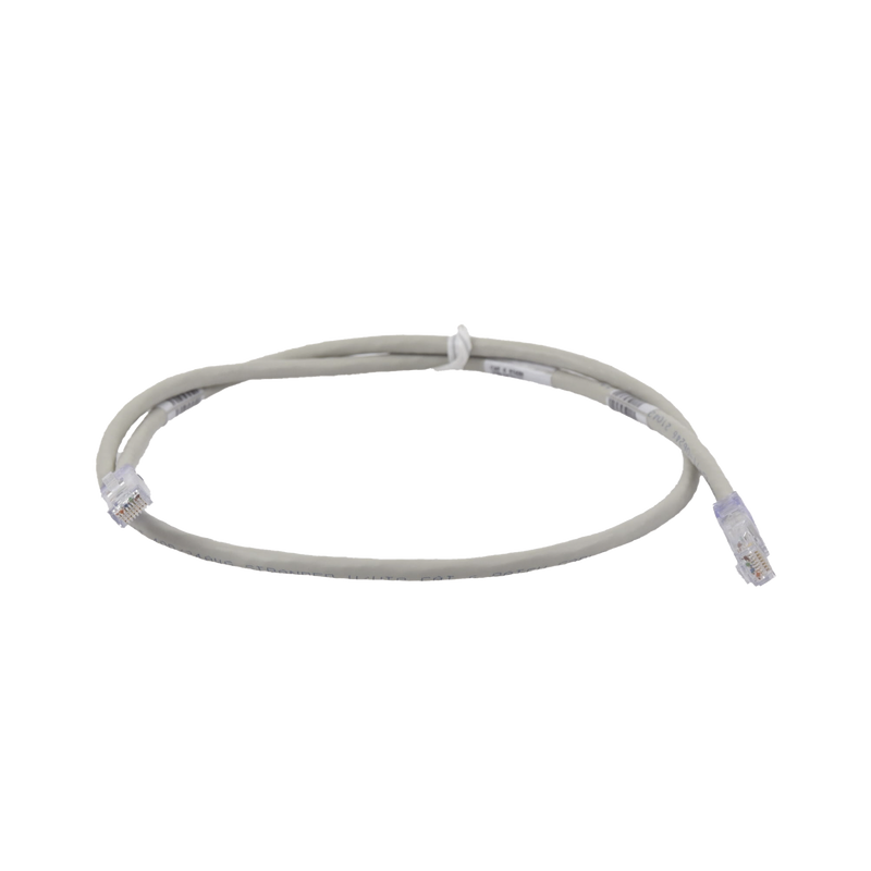 UTPSP3GYY Cable de Parcheo TX6, UTP Cat6, 24 AWG, CM, Color Gris, 3ft