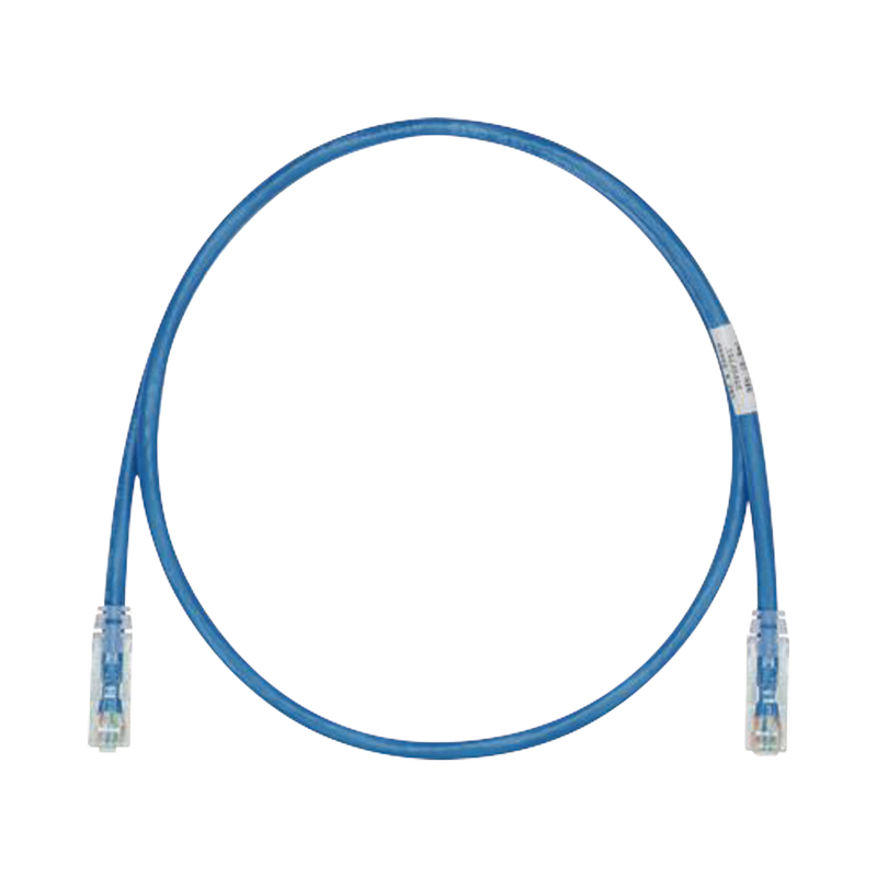 UTPSP8BUY Cable de Parcheo TX6, UTP Cat6, 24 AWG, CM, Color Azul, 8ft