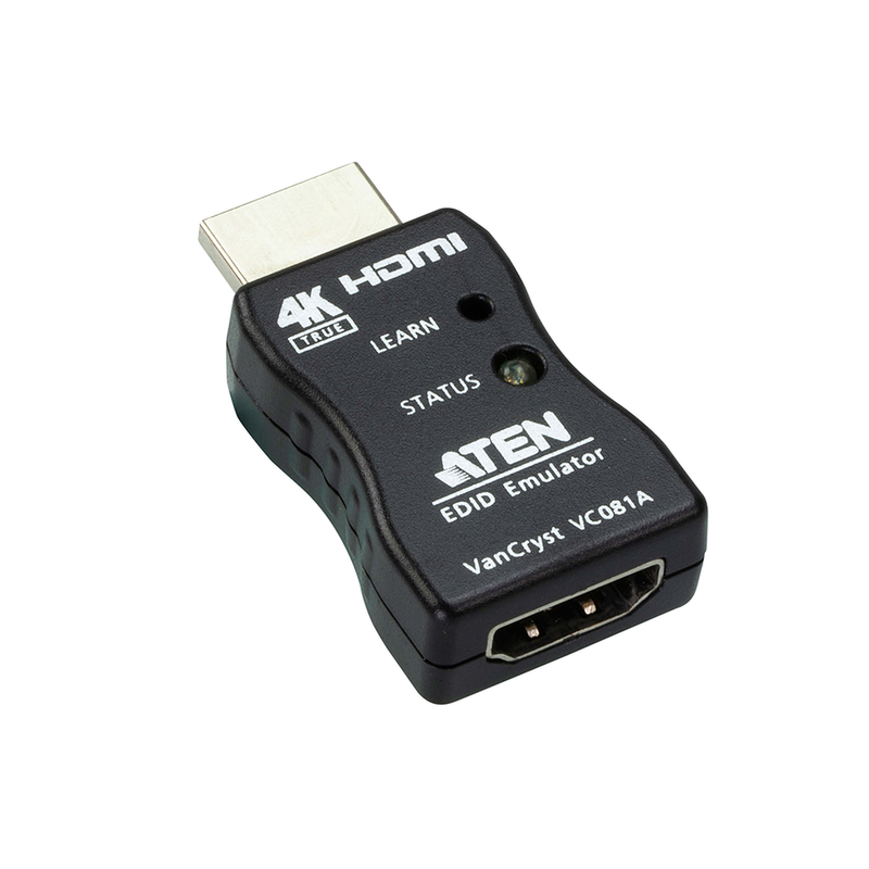 VC081A Adaptador de emulador de EDID | HDMI 4K real | Elimina problemas de comunicación debido a fallo de sincronización de datos EDID