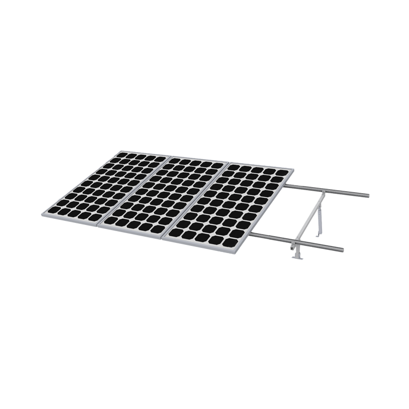 VEKTOR8RPRO Montaje para Panel Solar, Riel 5 de 5400mm para Módulos con Espesor de 35mm, Velocidad de Viento Máx. 190km/h