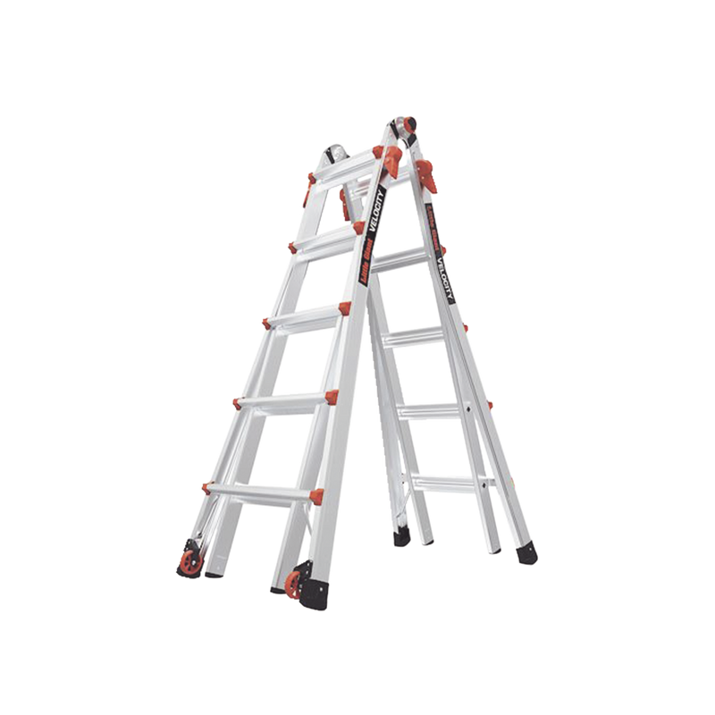 VELOCITYM22IA Escalera Multi-Posiciones de 6.7 m (22) para Suelos Inclinados o con Desniveles.