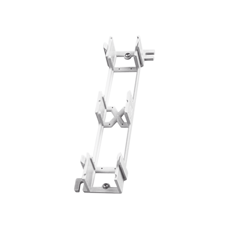 WB89D Montaje de Pared para Panel de Parcheo de 12 puertos, Color Blanco