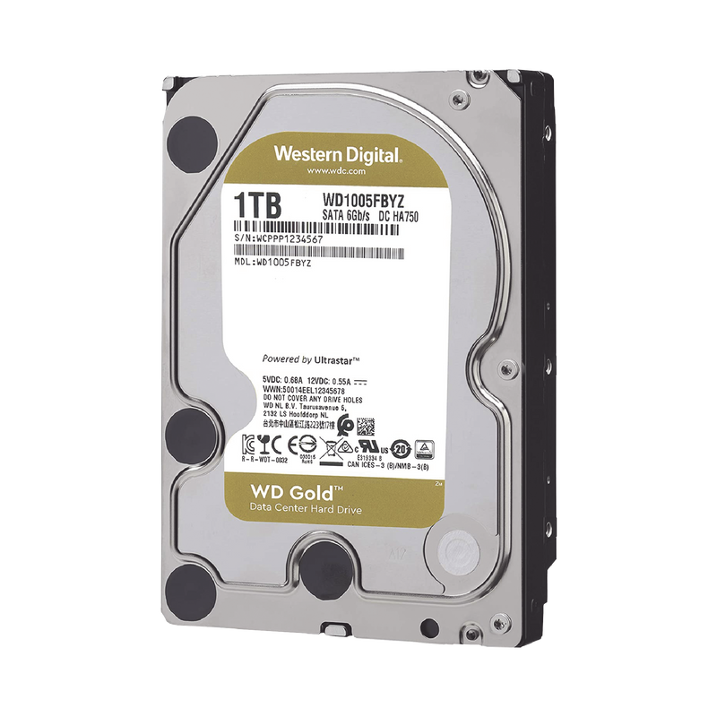 WD1005FBYZ Disco Duro Gold de 1TB / Clase Enterprise / 5 AÑOS DE GARANTÍA