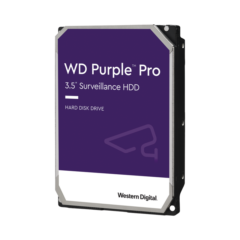 WD102PURP Disco Duro Purple Pro de 10 TB / 7200 RPM / Optimizado para Soluciones de Videovigilancia con Analiticos (Meta Data) / Uso 24-7 / 5 Años de Garantia