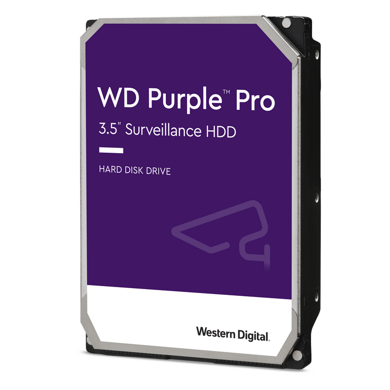 WD181PURP Disco duro WD de 18TB / 7200RPM / Optimizado para soluciones de video inteligente