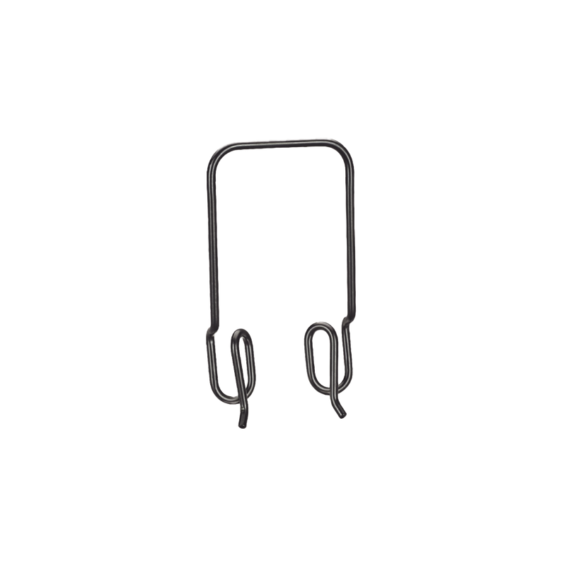 WGSW4BL Soporte de Retención Lateral, Para Charolas Wyr-Grid® de Panduit, 4 in de Alto, Color Negro