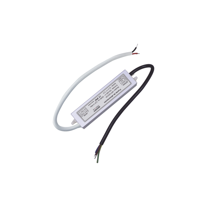Fuente 12 V / 3 Amperes / Waterproof / Intemperie grado IP67