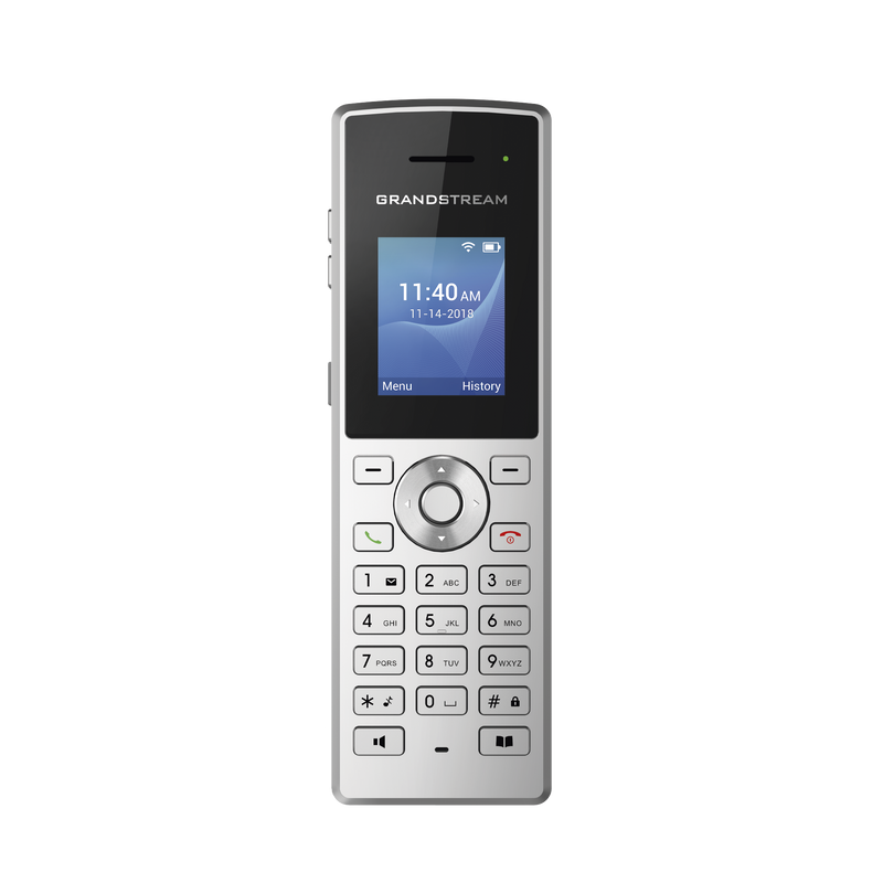 WP-810 Teléfono IP portátil con conexión a través de  Wi-Fi, 2 líneas, 2 cuentas SIP