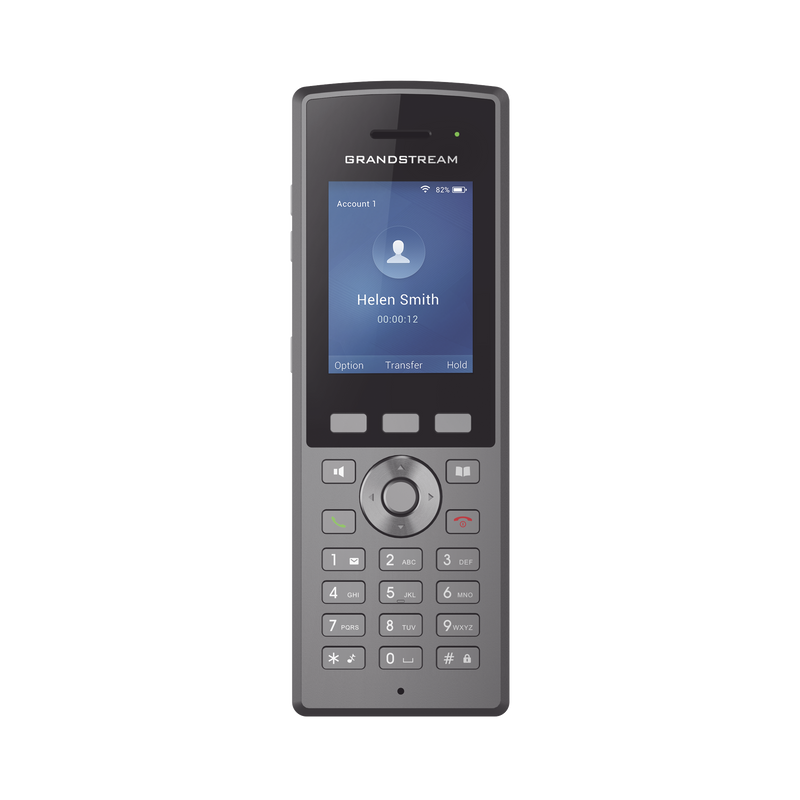 WP825  Teléfono WiFi portátil empresarial con diseño resistente IP67, conectividad a la red VoIP vía WiFi