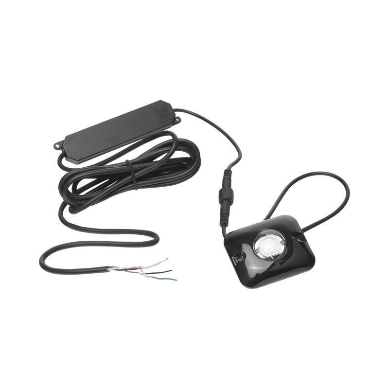 X120-W Estrobo Oculto de 1 LED de 10W, Ideal para Vehículos Encubierto, Color Claro