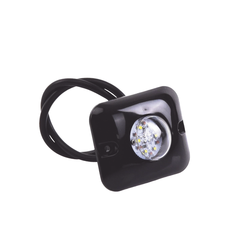 X1212RW Estrobos Ocultos de 12 LED, Color Rojo/Claro, Ideales para Vehículos Encubierto