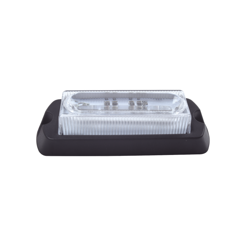 X13-RB Luz Auxiliar Ultra Brillante de 8 LEDs en color Rojo/Azul con mica transparente