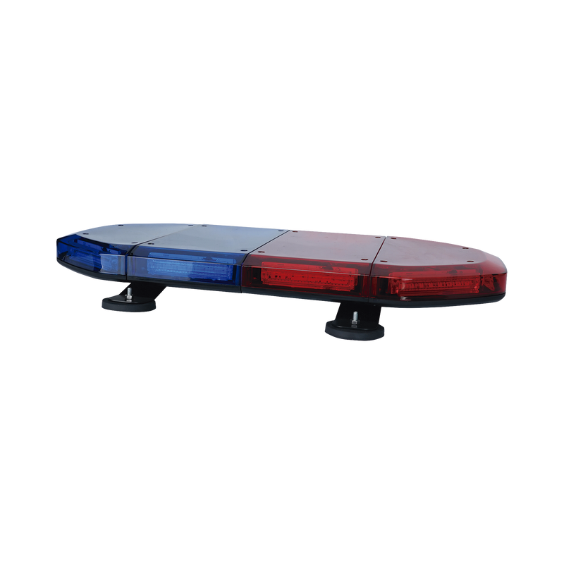 X350RB Mini Barra de 24 Pulgadas con 240 LED, Color Rojo/Azul Con Montaje Magnético