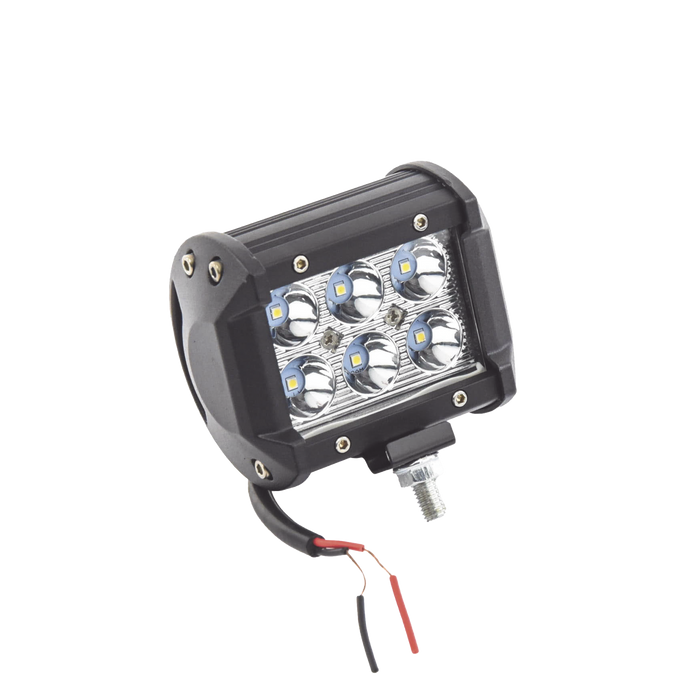 Luz de Trabajo de 6 LED, 1500 Lúmenes, 9 Watts, 10-30 Vcc, IP67, 4 pulgadas