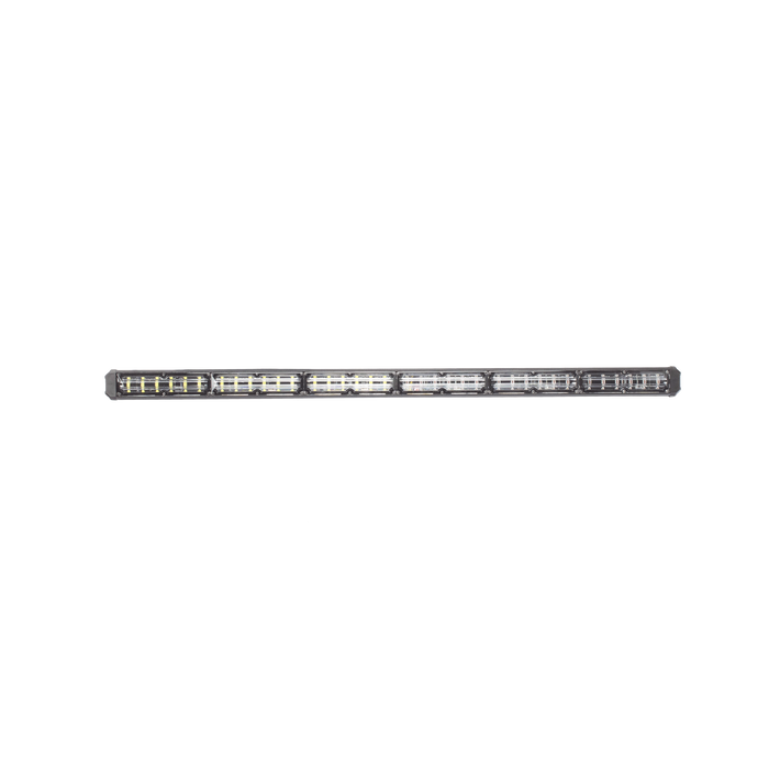 Barra de luz de advertencia de 6 Módulos de 6 LED, 30 Pulgadas, Roja