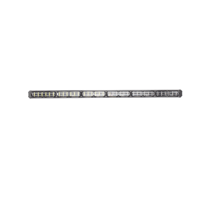 Barra de luz de advertencia de 6 Módulos de 6 LED, 30 Pulgadas, Rojo / Azul