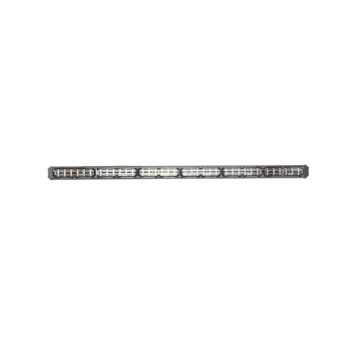 Barra de luz de advertencia de 6 Módulos de 6 LED, 30 Pulgadas, Rojo / Claro