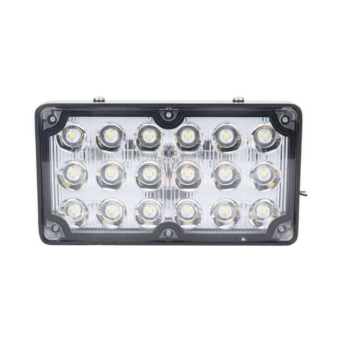 Luz de Escena de 6X3, Color Claro, Ideal para Ambulancias y Vehiculos de Trabajo