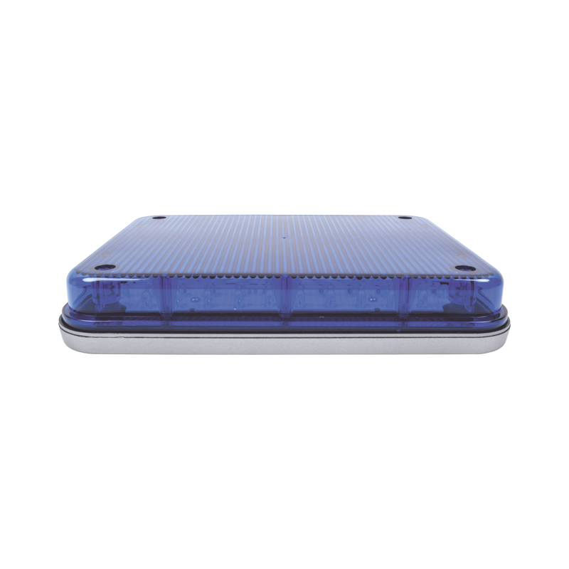 X-LTE-515-B Luz de advertencia de 9x7, Color Azul, Ideal para Ambulancias