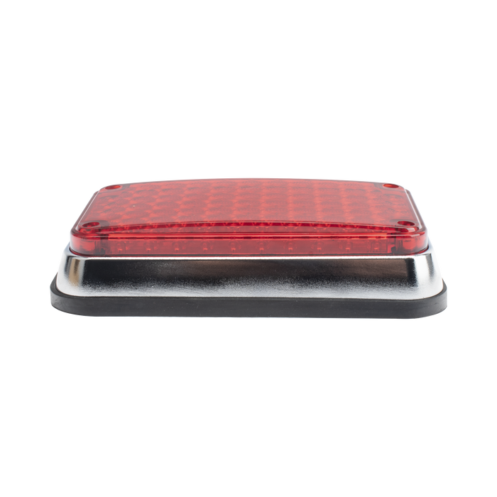 Luz de Advertencia de 6X4, Color Rojo, Ideal para Ambulancias