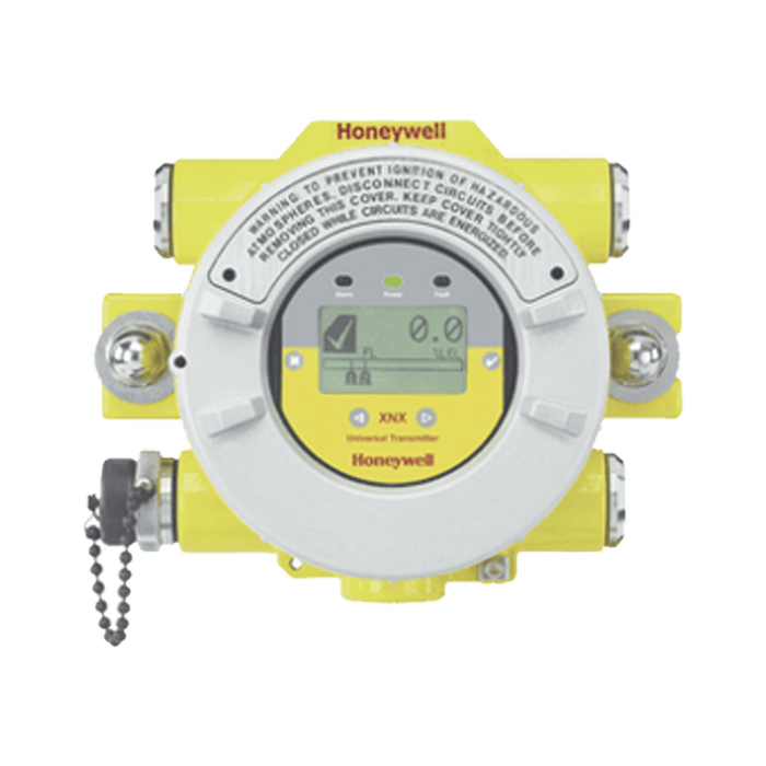 Transmisor Universal Serie XNX Para Sensores Tóxicos u Oxigeno, Con HART® sobre salida 4-20 mA, 3 Relays Falla/Alarma, Certificación UL/CSA, 4 entradas 3/4 NPT, Carcasa Aluminio Pintado