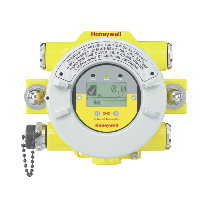 Transmisor Universal De Gas Fijo, Serie XNX, HART® sobre 4-20mA, UL/CSA, Entradas 5x3/4 NPT, Aluminio Pintado, Configurado para Optima Plus y Excel, No Incluye Sensor de Gas