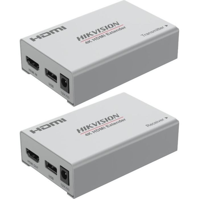Kit Extensor de Video y Audio por HDMI / Hasta 120 Metros (30 Hz) y 60 Metros (60 Hz) de Distancia con Cat 6 / Soporta Resolución 4K / Cero Latencia
