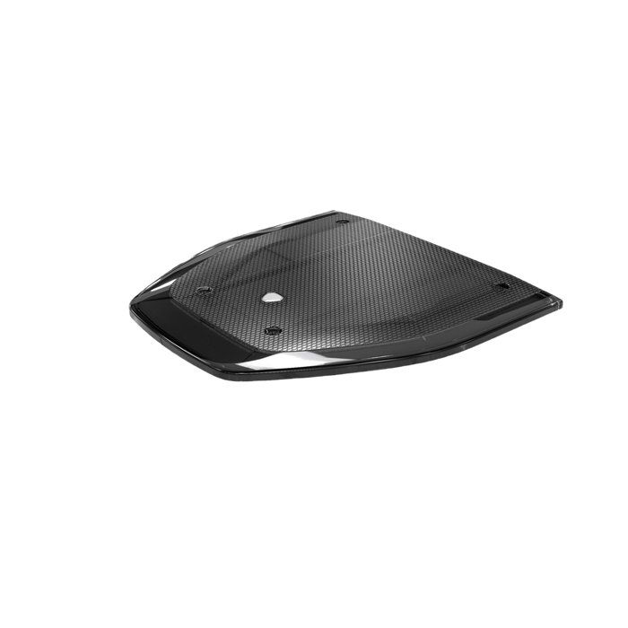 Domo lateral de reemplazo para barra de luces SP216 de la Marca SignalPro, Color Negro