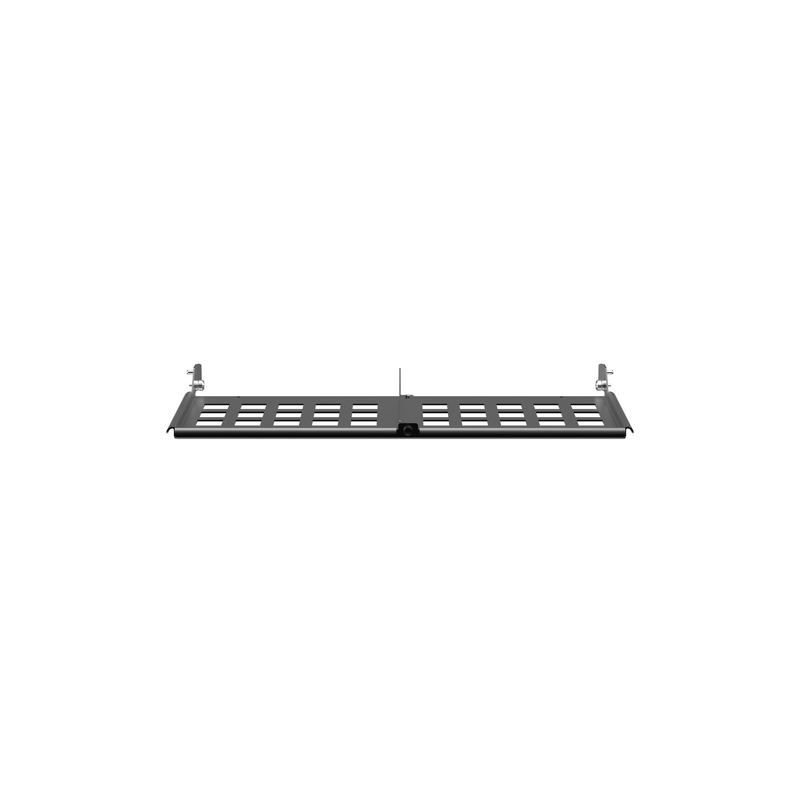 FLEX-PLATE1U Organizador de Holgura para Cable de Fibra Óptica, Uso con Paneles HD Flex? de 1 UR, Color Negro
