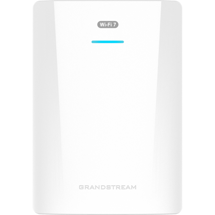 Punto de Acceso Wi-Fi 7 para Pared / GWN7670WM / MIMO 2x2:2 DL-UL OFDMA / Modulación 4096 QAM / 2.5G Ethernet PoE+ / Hasta 256 Clientes / QoS Avanzado / Cobertura 175 mts / Gestión Integrada y en la Nube