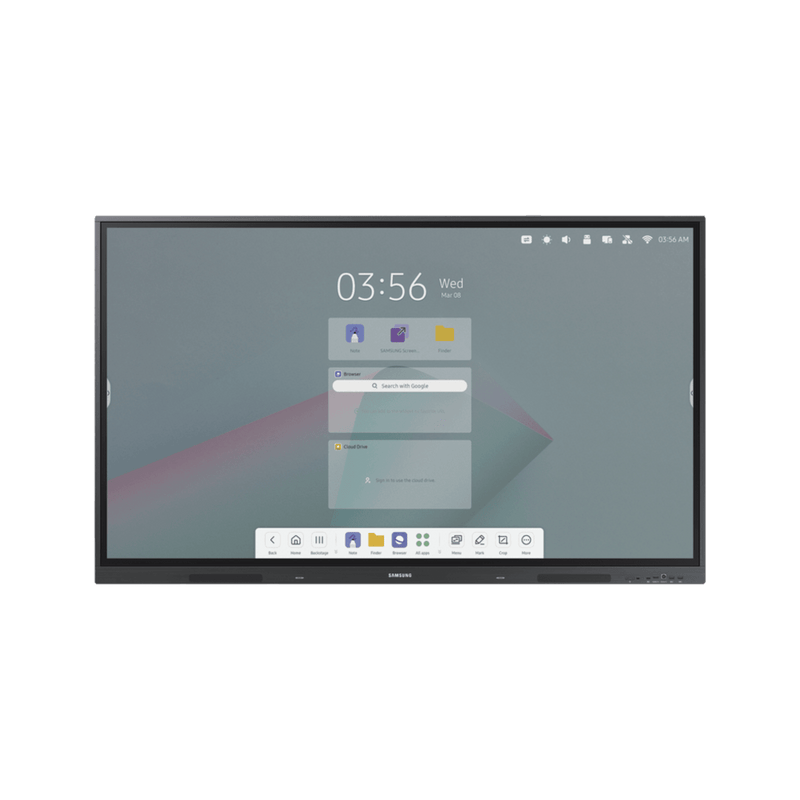 WA86F Pantalla Touch 4K Interactivo de 86 con Lápiz Táctil. WIFI,  Puertos USB/RS232/LAN/HDMI/DP, Compatible VESA