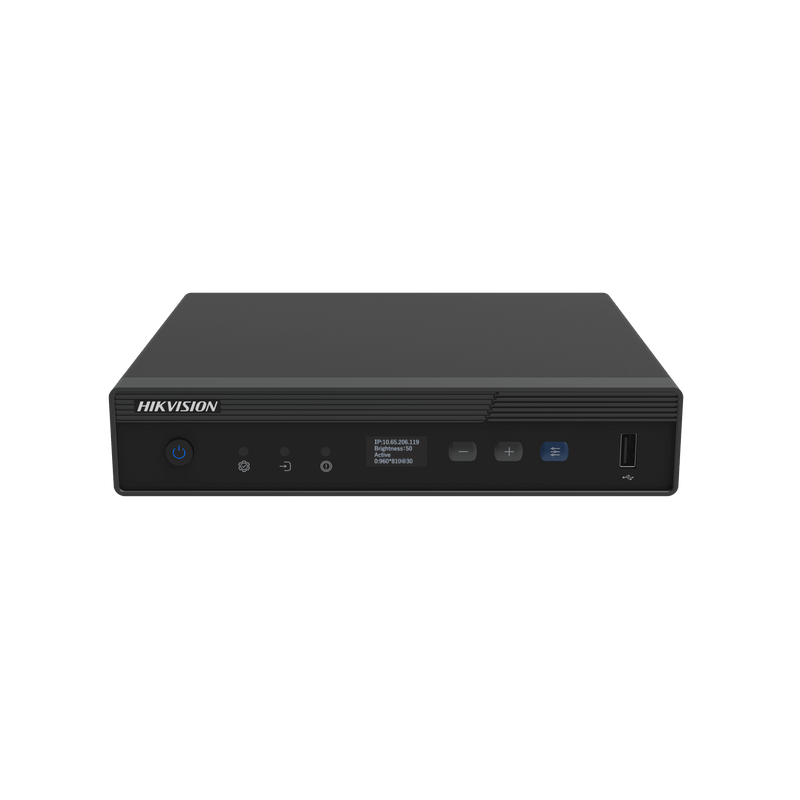 DS-DT60V-03HI06NO Controlador LED para Videowall / Configuración WEB / Android Interconstruido / 6 Puertos de Video RJ45 / Compatible con Paneles LED Hikvision