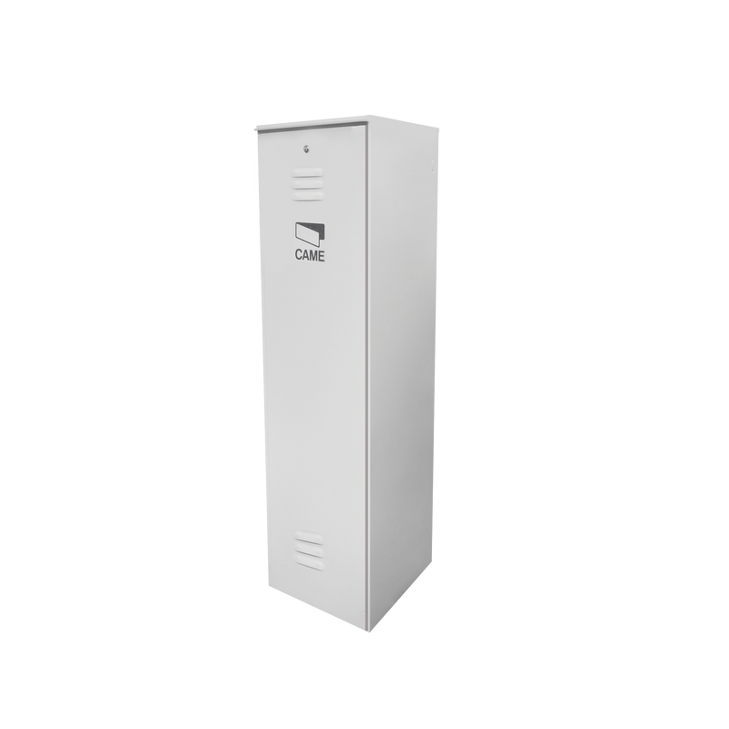 001-G03750120A Barrera vehicular CAME / G3750 / Gabinete color blanco / sin accesorios