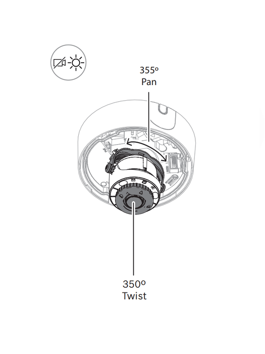 BOSCH V_NDE5703AL - Domo fijo 5MP HDR 3.2-10.5mm IP66 IR E/S