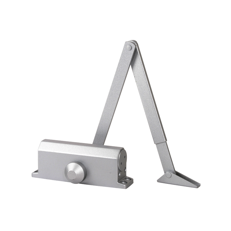 YLI YC-83-2  - Brazo cierra puerta automático / Para puertas de 100 kg / Compatible con puertas de madera, vidrio, metal / Velocidad ajustable de cierre / Instalación izquierda o derecha