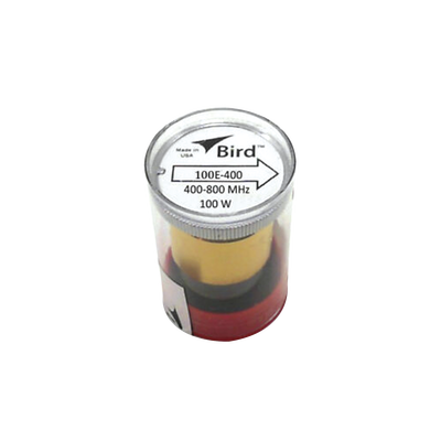Elemento de 100 Watt en linea 7/8" para Wattmetro BIRD 43 en Rango de Frecuencia de 400 a 800 MHz.
