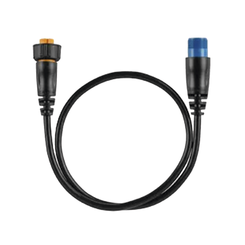 10-12122-10 Cable adaptador para conectar un transductor de 8 pines con XID a un puerto de sonda de 12 pines a un dispositivo náutico compatible.